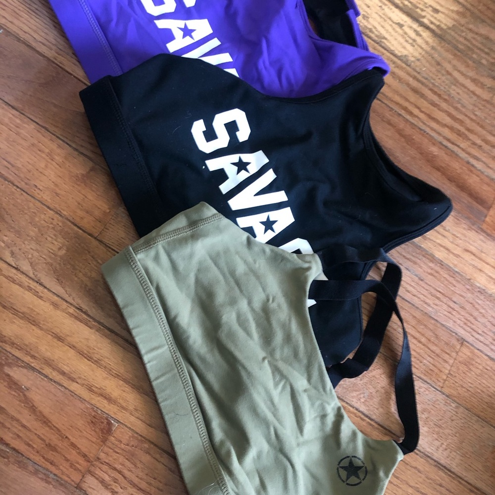 Savage Barbell sports bra bundle